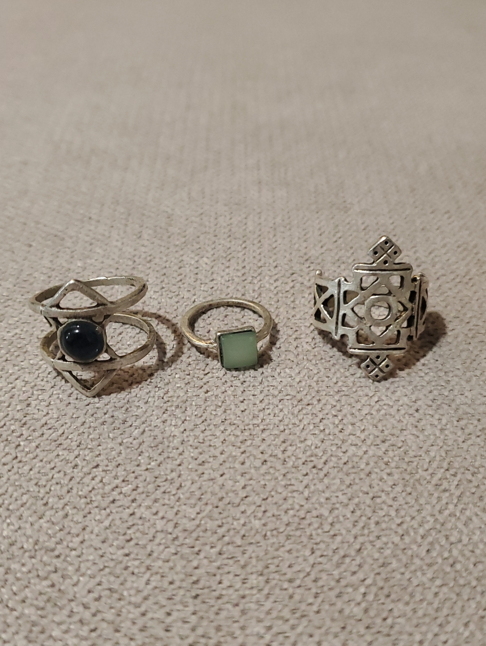 Silver Stackable Ring Set